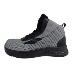 Bota de Seguridad Alta TR3X Gris Claro/Negro