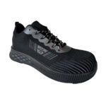 Tenis de Seguridad Tr3x con Casquillo Plástico y Protección Dieléctrica – Negro